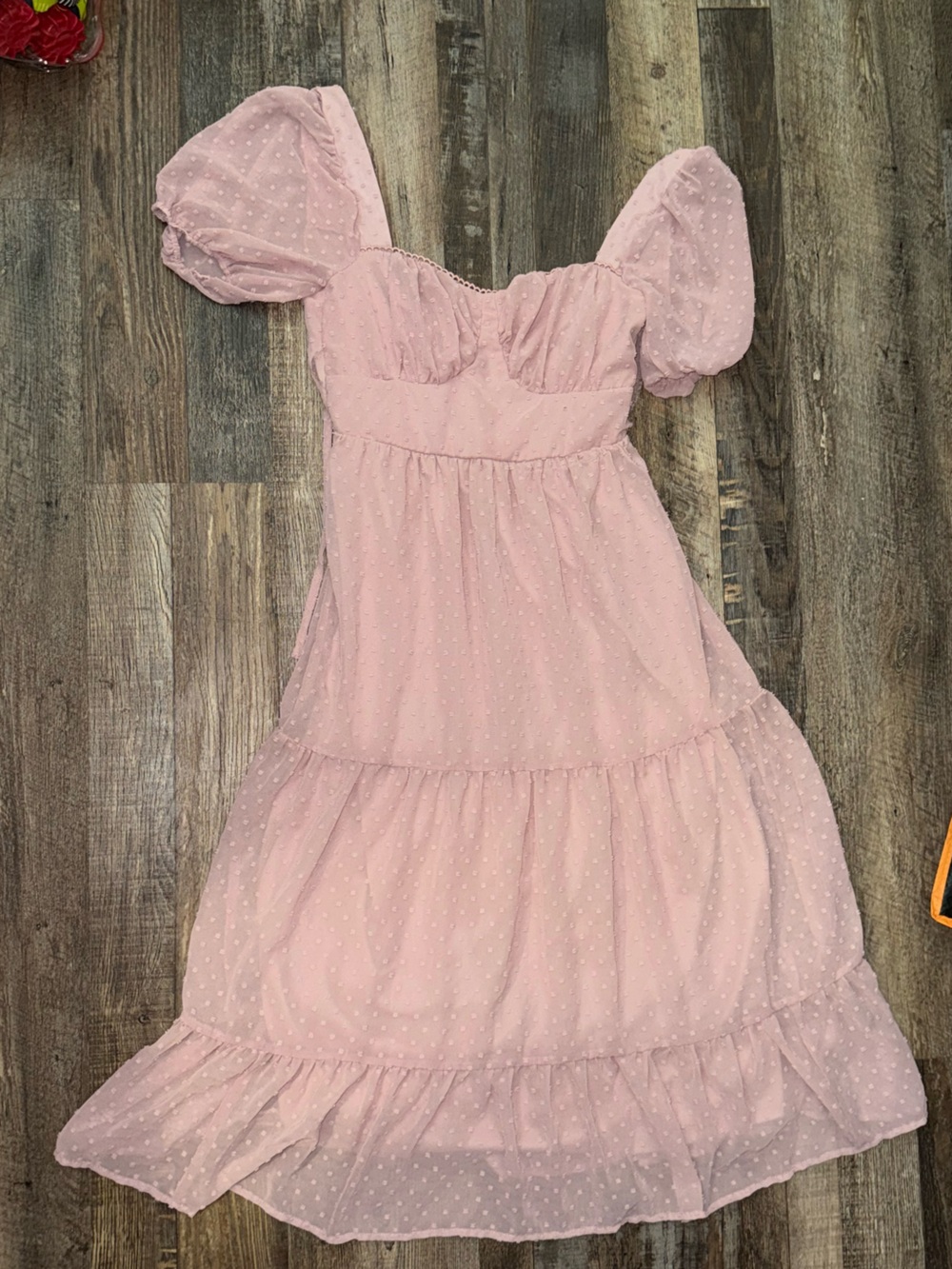 Pink dress size small